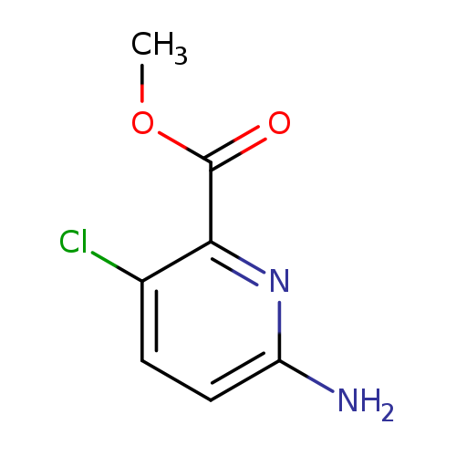 2-Pyridinecarboxylic acid, 6-amino-3-chloro-, methyl ester