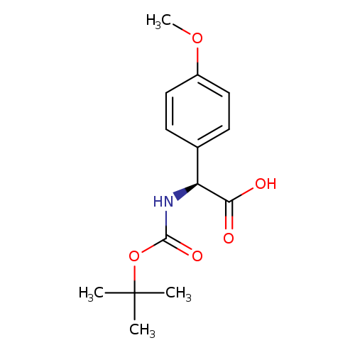 BOC-(S)-2-AMINO-2-(4-METHOXYPHENYL)ACETIC ACID