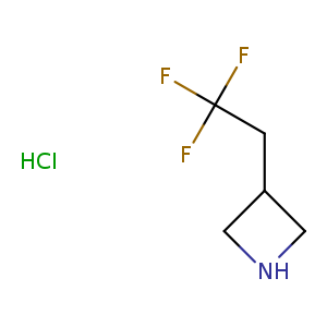 Azetidine, 3-(2,2,2-trifluoroethyl)-, hydrochloride (1:1)
