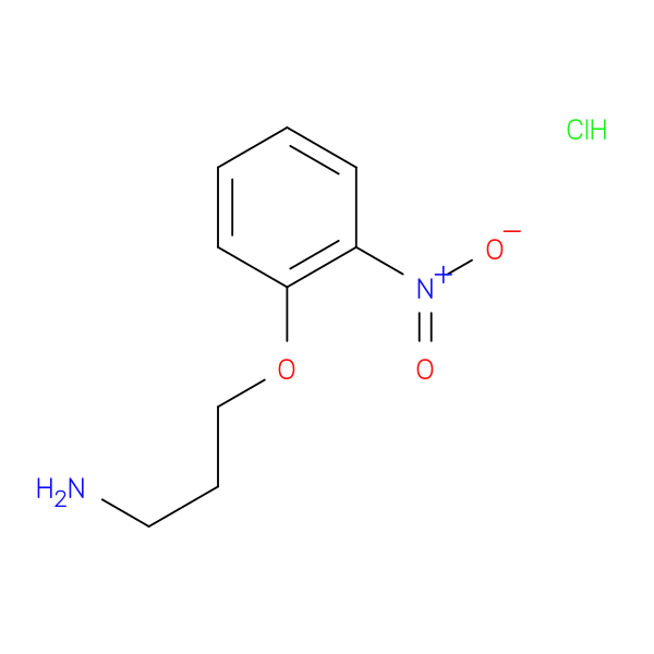 3-(2-nitrophenoxy)propan-1-amine hydrochloride