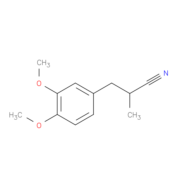 3-(3,4-dimethoxyphenyl)-2-methylpropanenitrile