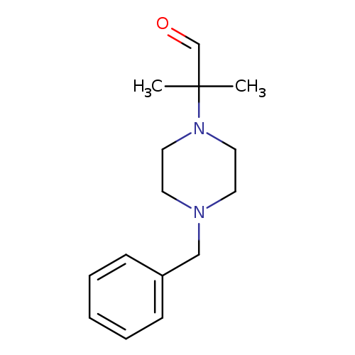 2-(4-benzylpiperazin-1-yl)-2-methylpropanal