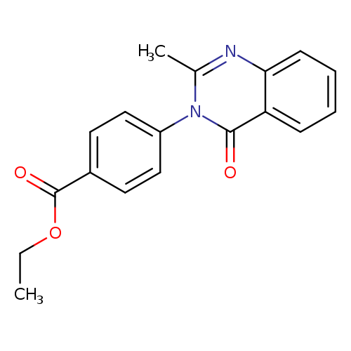 ETHYL 4-(2-METHYL-4-OXOQUINAZOLIN-3(4H)-YL)BENZOATE