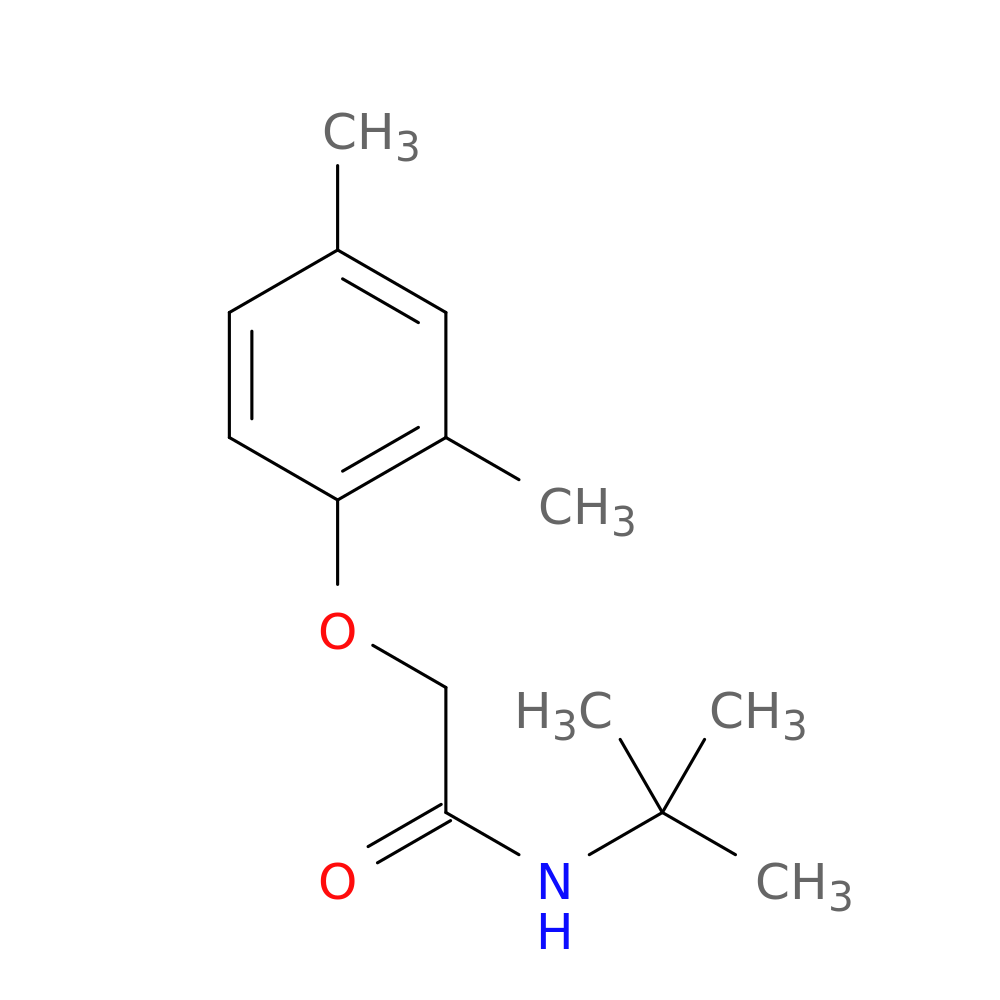 N-(tert-butyl)-2-(2,4-dimethylphenoxy)acetamide