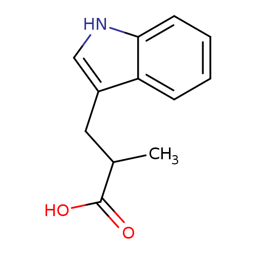 1H-Indole-3-propanoic acid, α-methyl-