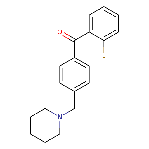 2-Fluoro-4'-piperidinomethyl benzophenone