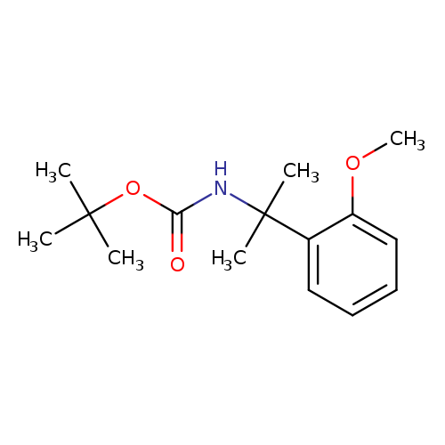 tert-Butyl N-[2-(2-methoxyphenyl)propan-2-yl]carbamate