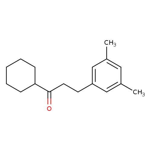 Cyclohexyl 2-(3,5-dimethylphenyl)ethyl ketone