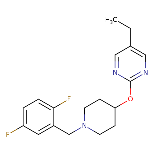 2-({1-[(2,5-difluorophenyl)methyl]piperidin-4-yl}oxy)-5-ethylpyrimidine