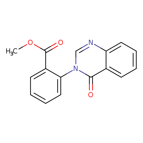 METHYL 2-(4-OXO-3(4H)-QUINAZOLINYL)BENZOATE