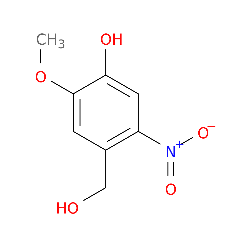 4-(Hydroxymethyl)-2-methoxy-5-nitrophenol