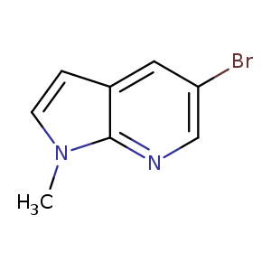 1H-Pyrrolo[2,3-b]pyridine, 5-bromo-1-methyl-