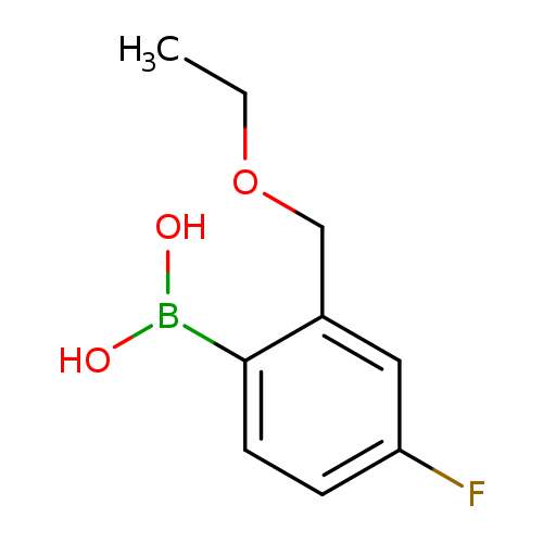2-(ethoxyMethyl)-4-fluorophenylboronic acid