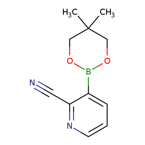 3-(5,5-Dimethyl-1,3,2-dioxaborinan-2-yl)picolinonitrile