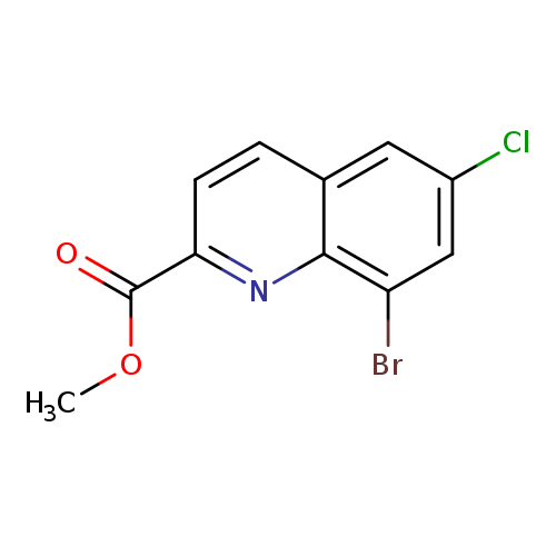 methyl 8-bromo-6-chloroquinoline-2-carboxylate