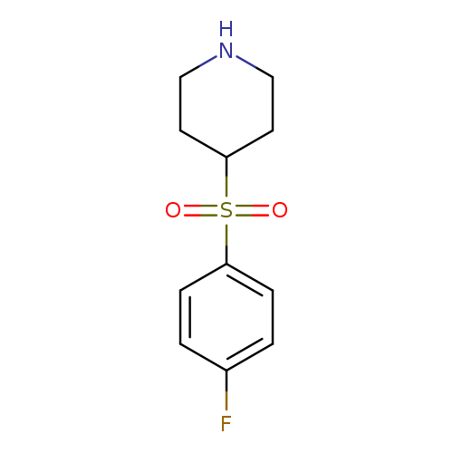 4-[(4-fluorophenyl)sulfonyl]piperidine hydrochloride