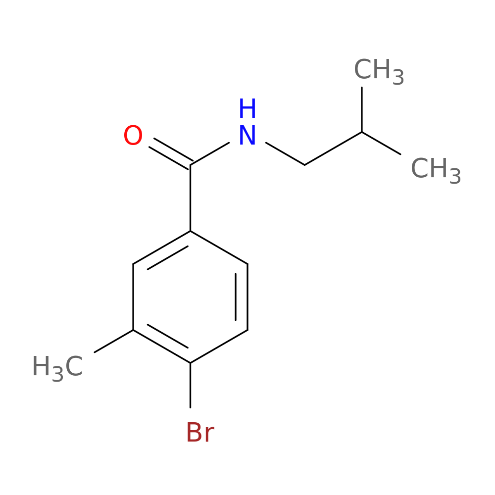 4-Bromo-3-methyl-n-(2-methylpropyl)benzamide