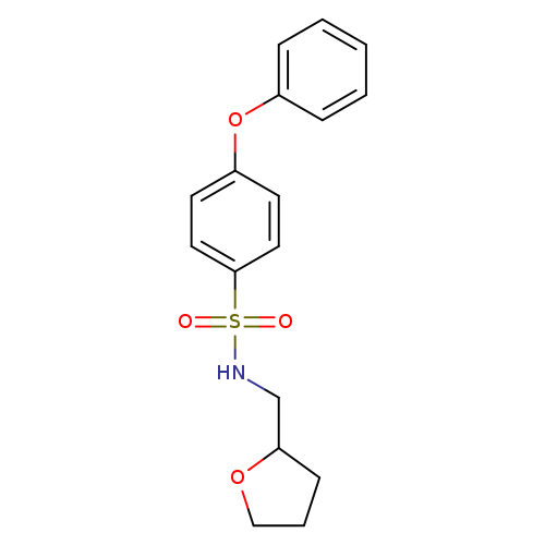 N-[(oxolan-2-yl)methyl]-4-phenoxybenzene-1-sulfonamide