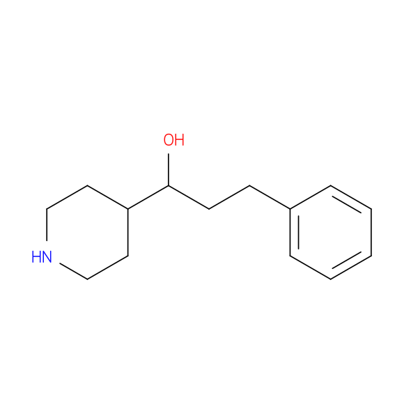 3-Phenyl-1-(piperidin-4-yl)propan-1-ol