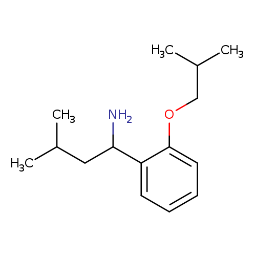 3-methyl-1-[2-(2-methylpropoxy)phenyl]butan-1-amine
