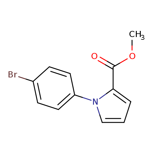 methyl 1-(4-bromophenyl)-1H-pyrrole-2-carboxylate