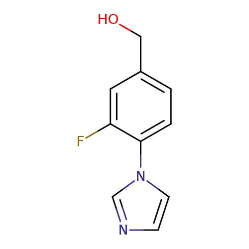 [3-fluoro-4-(1H-imidazol-1-yl)phenyl]methanol