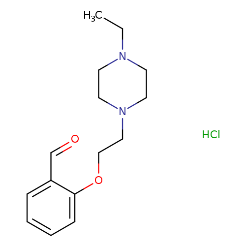 2-(2-(4-Ethylpiperazin-1-yl)ethoxy)benzaldehyde hydrochloride