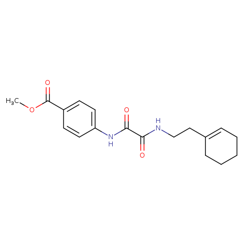 methyl 4-({[2-(cyclohex-1-en-1-yl)ethyl]carbamoyl}formamido)benzoate