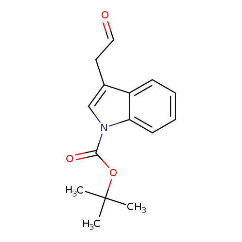 tert-butyl3-(2-oxoethyl)-1H-indole-1-carboxylate