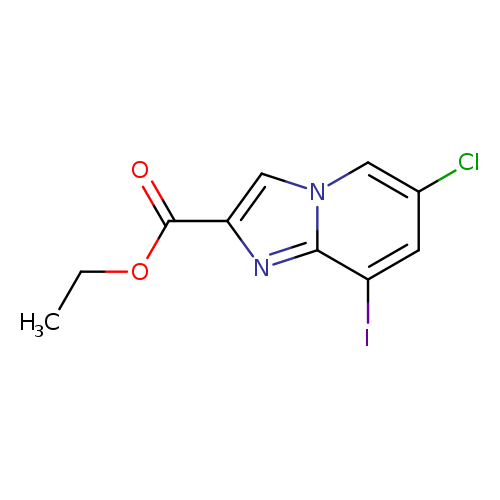 Ethyl 6-chloro-8-iodoimidazo[1,2-a]pyridine-2-carboxylate