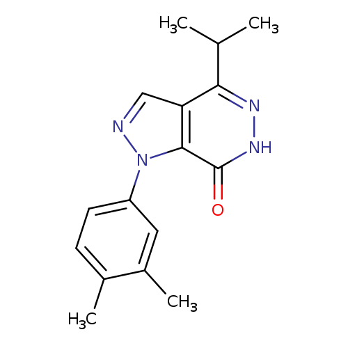 1-(3,4-Dimethylphenyl)-4-isopropyl-1,6-dihydro-7h-pyrazolo[3,4-d]pyridazin-7-one