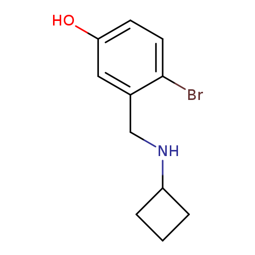 4-Bromo-3-[(cyclobutylamino)methyl]phenol