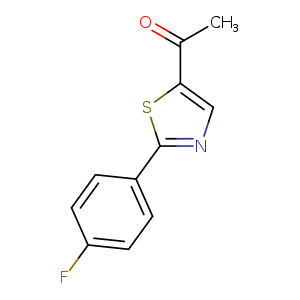 1-[2-(4-Fluorophenyl)-1,3-thiazol-5-yl]ethan-1-one
