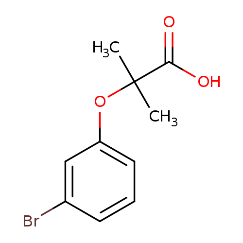 2-(3-bromophenoxy)-2-methylpropanoic acid