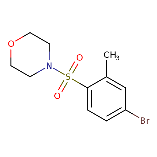 4-[(4-BRomo-2-methylbenzene)sulfonyl]morpholine