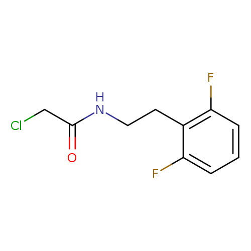 2-chloro-N-[2-(2,6-difluorophenyl)ethyl]acetamide