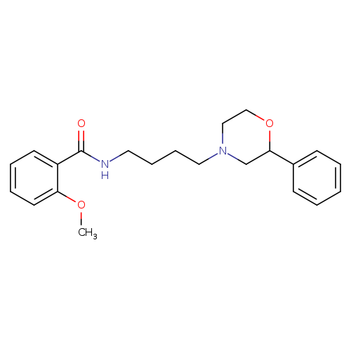 2-methoxy-N-[4-(2-phenylmorpholin-4-yl)butyl]benzamide