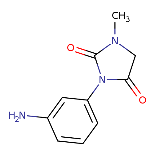 3-(3-Aminophenyl)-1-methylimidazolidine-2,4-dione