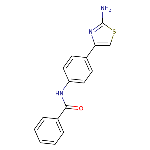 N-[4-(2-Amino-1,3-thiazol-4-yl)phenyl]benzamide