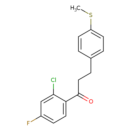 2'-Chloro-4'-fluoro-3-(4-thiomethylphenyl)propiophenone