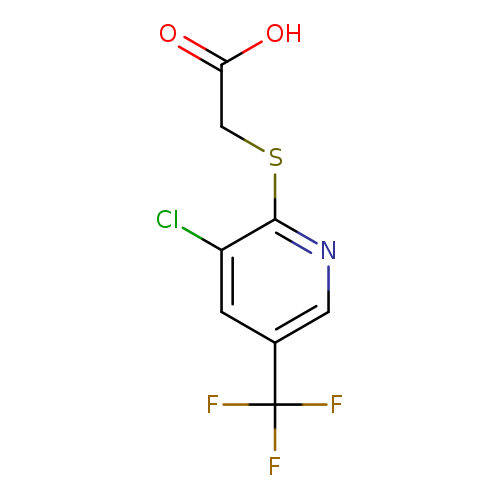 2-((3-Chloro-5-(trifluoromethyl)pyridin-2-yl)thio)acetic acid