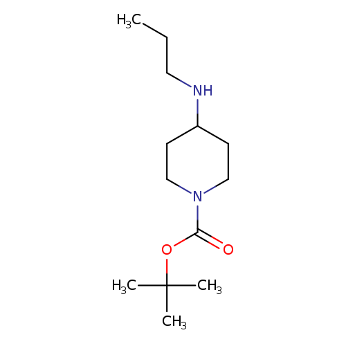 1-Piperidinecarboxylic acid, 4-(propylamino)-, 1,1-dimethylethyl ester