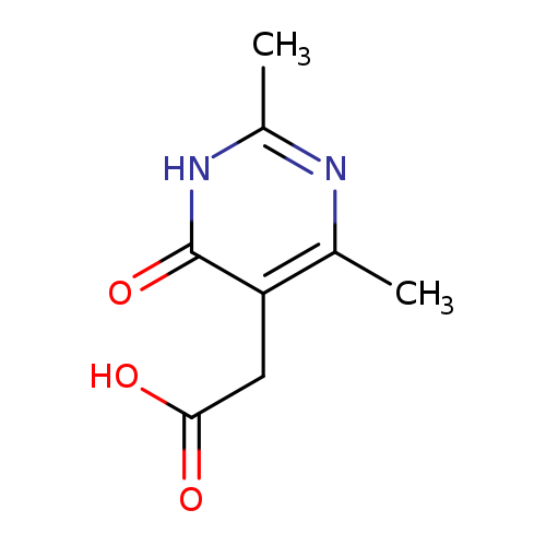 (4-Hydroxy-2,6-dimethylpyrimidin-5-yl)acetic acid