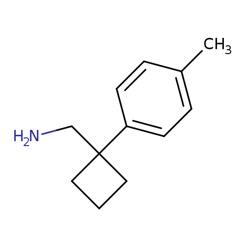 [1-(4-methylphenyl)cyclobutyl]methanamine