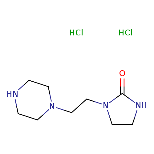 1-[2-(piperazin-1-yl)ethyl]imidazolidin-2-one dihydrochloride