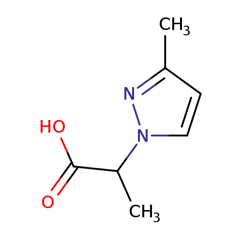 2-(3-Methyl-1h-pyrazol-1-yl)propanoic acid