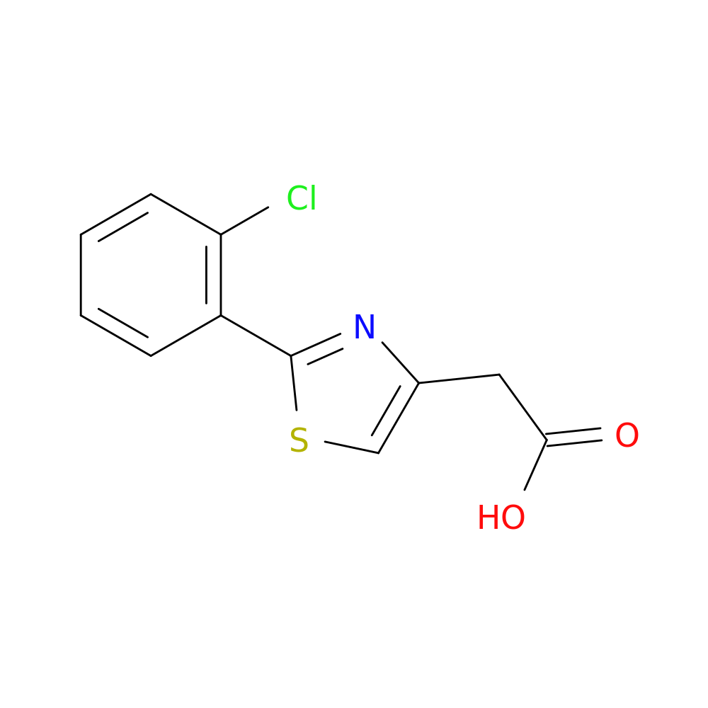 2-(2-(2-Chlorophenyl)thiazol-4-yl)acetic acid