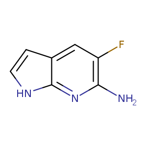 1H-Pyrrolo[2,3-b]pyridin-6-amine, 5-fluoro-