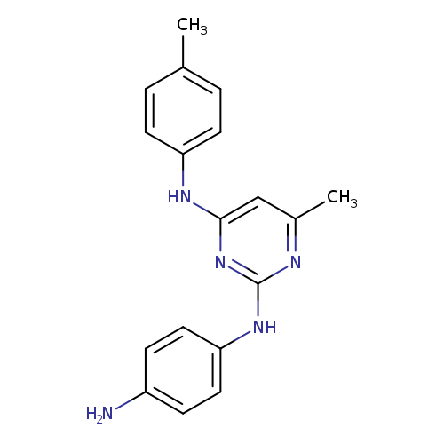N2-(4-Aminophenyl)-6-methyl-N4-(p-tolyl)pyrimidine-2,4-diamine