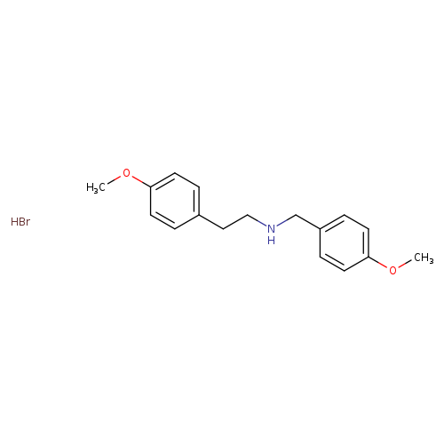 N-(4-methoxybenzyl)-2-(4-methoxyphenyl)ethanamine hydrobromide
